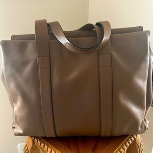 Leather tote/carryon bag